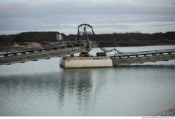 Photo Textures of  Gravel Mining Machine